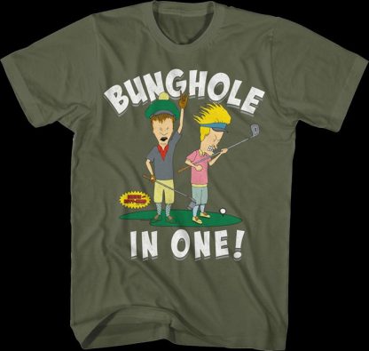 Bunghole In One Beavis And Butt-Head T-Shirt