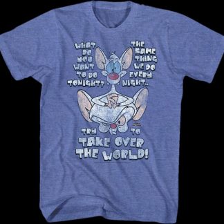 Try To Take Over The World Pinky and the Brain T-Shirt