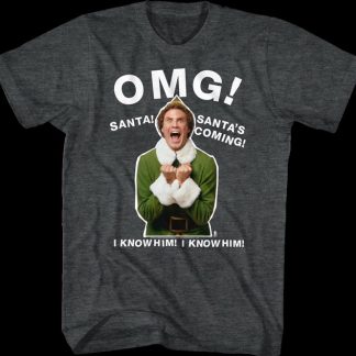 OMG Santa's Coming Elf T-Shirt