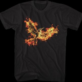 Mockingjay Fire Flight Hunger Games T-Shirt