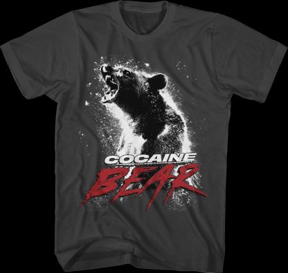 Smoke Gray Movie Poster Cocaine Bear T-Shirt