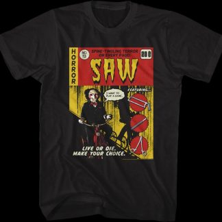 Comic Book Cover Saw T-Shirt