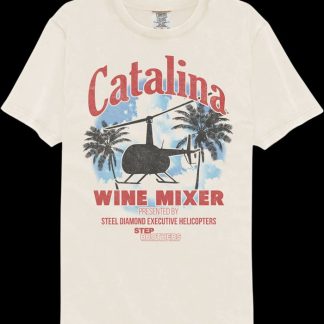 Catalina Wine Mixer Step Brothers Comfort Colors Brand T-Shirt