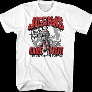 Jigsaw's Game Night Saw T-Shirt