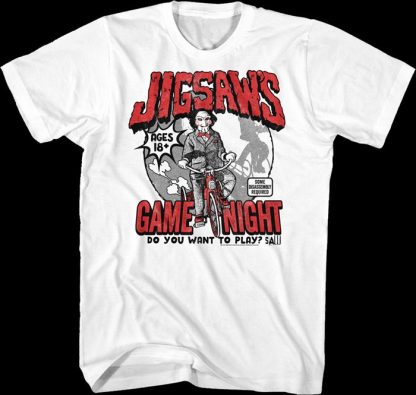 Jigsaw's Game Night Saw T-Shirt