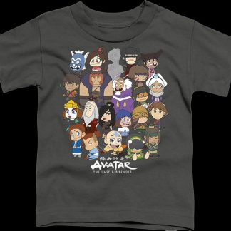 Youth Chibi Group Photo Avatar The Last Airbender Shirt