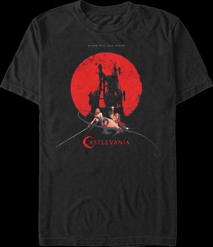 Blood Will Seek Blood Castlevania T-Shirt