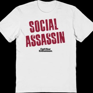 Social Assassin Curb Your Enthusiasm T-Shirt
