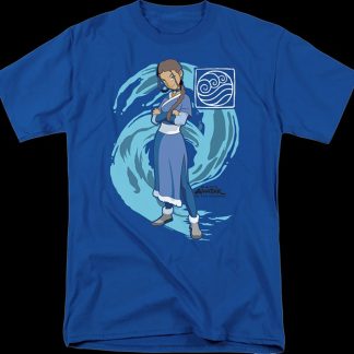 Katara Water Wave Avatar The Last Airbender T-Shirt