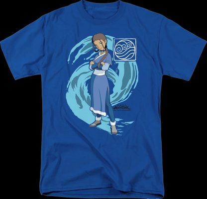 Katara Water Wave Avatar The Last Airbender T-Shirt