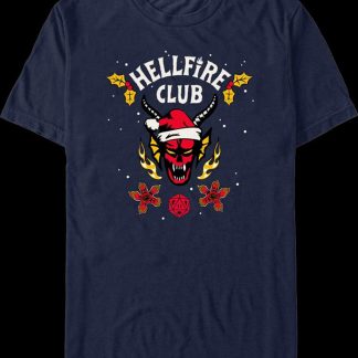 Hellfire Club Christmas Logo Stranger Things T-Shirt