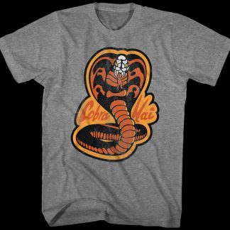 Karate Kid Distressed Cobra Kai Logo T-Shirt