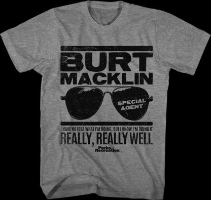 Burt Macklin Parks And Recreation T-Shirt