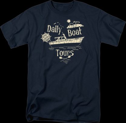 Daily Boat Tours Gilligan's Island T-Shirt