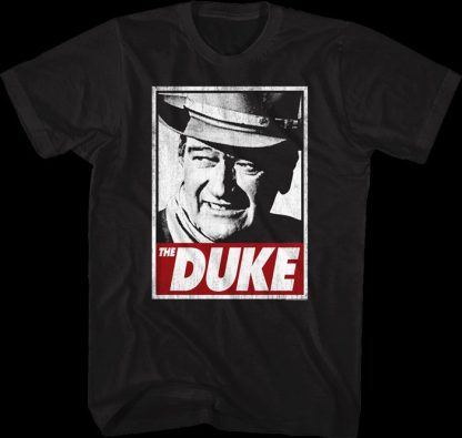 The Duke Poster John Wayne T-Shirt
