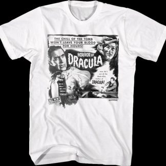 Horror Of Dracula Hammer Films T-Shirt