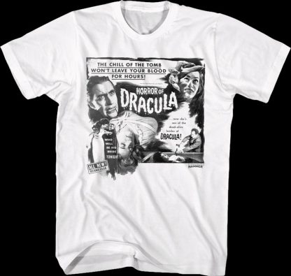 Horror Of Dracula Hammer Films T-Shirt