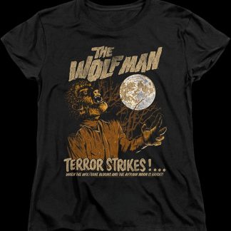 Womens Wolf Man Shirt