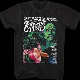 The Plague Of The Zombies Hammer Films T-Shirt