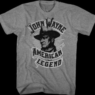 American Legend Banner John Wayne T-Shirt