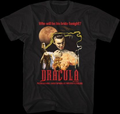 Dracula Poster Hammer Films T-Shirt