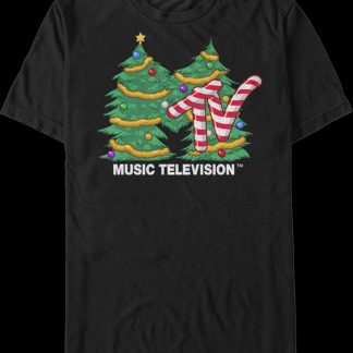 Christmas Tree Logo MTV T-Shirt