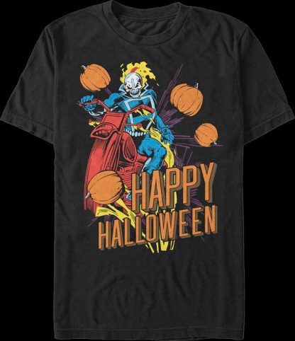 Ghost Rider Happy Halloween Marvel Comics T-Shirt