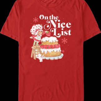 On The Nice List Strawberry Shortcake T-Shirt