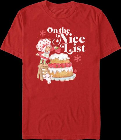 On The Nice List Strawberry Shortcake T-Shirt