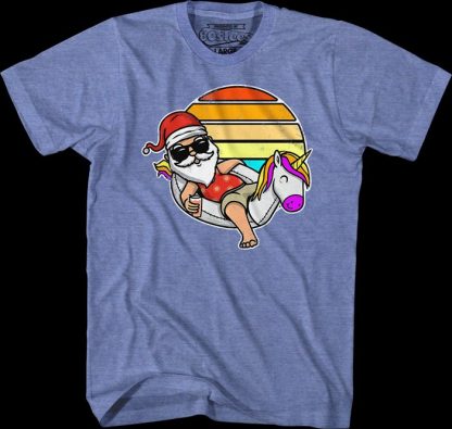 Summer Santa Claus T-Shirt - Image 2