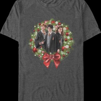 Christmas Wreath Harry Potter T-Shirt