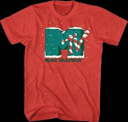 Christmas Snowfall Logo MTV Shirt
