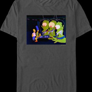 Aliens Simpsons T-Shirt