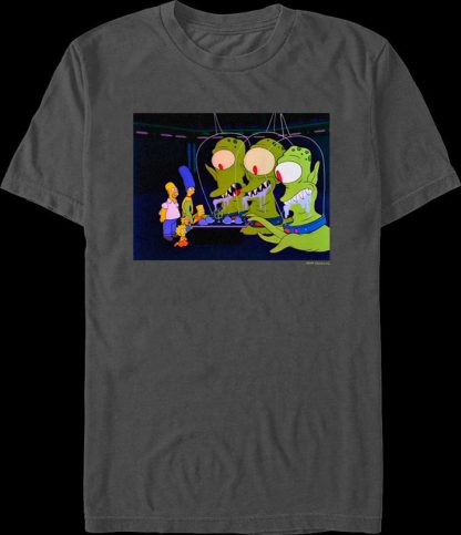 Aliens Simpsons T-Shirt