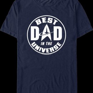 Best Dad In The Universe Star Trek T-Shirt