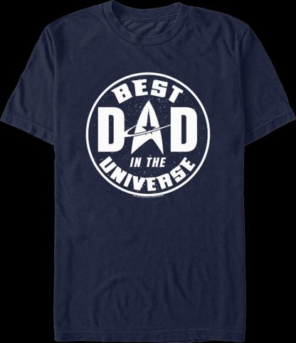 Best Dad In The Universe Star Trek T-Shirt
