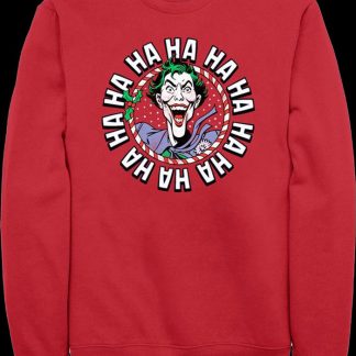 Holly Jolly Joker DC Comics Sweatshirt