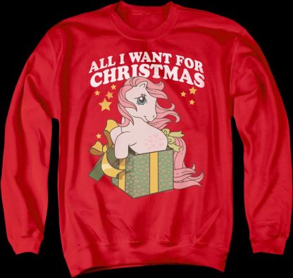 All I Want For Christmas My Little Pony Sweatshirt