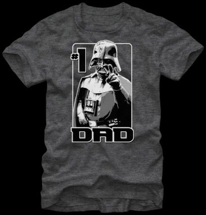 Darth Vader #1 Dad Star Wars T-Shirt