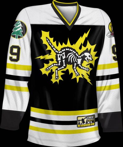 Fried Felines Christmas Vacation Hockey Jersey