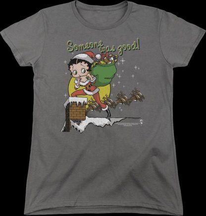 Womens Someone Was Good Betty Boop Shirt