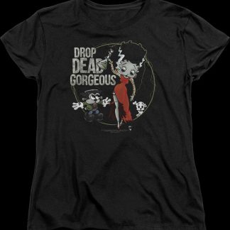 Womens Drop Dead Gorgeous Betty Boop Shirt