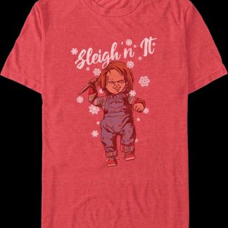 Chucky Sleigh'n It Child's Play T-Shirt