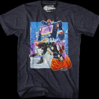 Soundwave Santa Claus Transformers T-Shirt