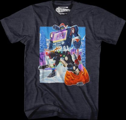 Soundwave Santa Claus Transformers T-Shirt