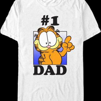 #1 Dad Garfield T-Shirt