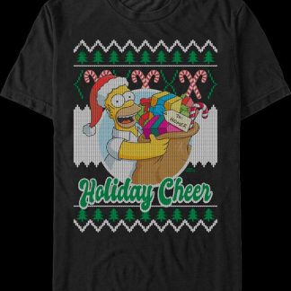 Holiday Cheer Simpsons T-Shirt