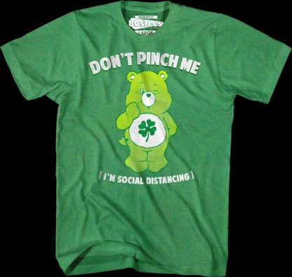 Good Luck Bear Don't Pinch Me I'm Social Distancing Care Bears T-Shirt